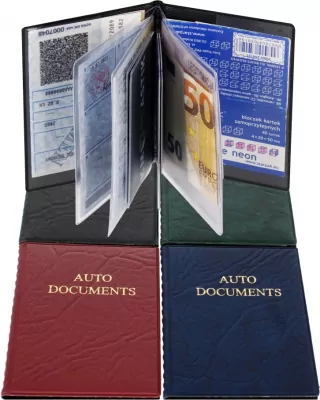 Okładka na dokumenty samochodowe Eco