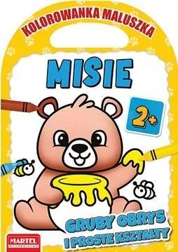 Misie. Kolorowanka maluszka - tantis.pl