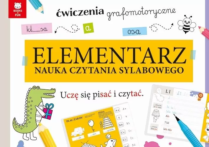 Elementarz. Nauka czytania sylabowego - tantis.pl
