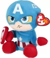 Beanie Babies Marvel Captain America 15cm - tantis.pl