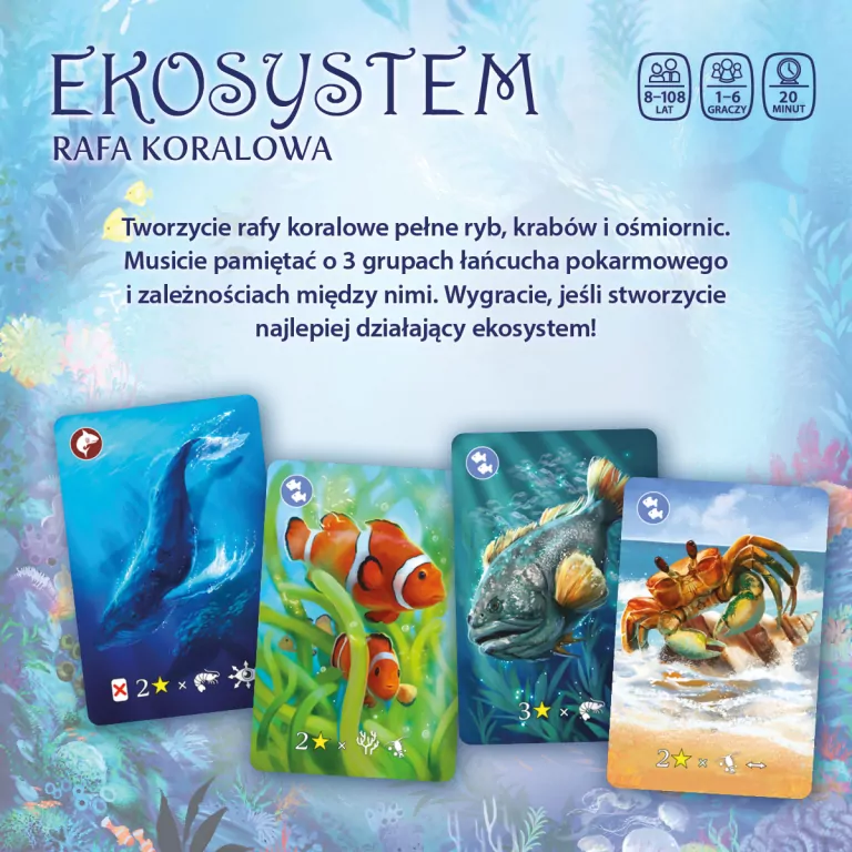 Ekosystem 2. Rafa koralowa - tantis.pl