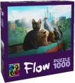 Puzzle 1000 Flow: Filmowi bohaterowie BRAIN GAMES - tantis.pl