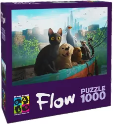 Puzzle 1000 Flow: Filmowi bohaterowie BRAIN GAMES