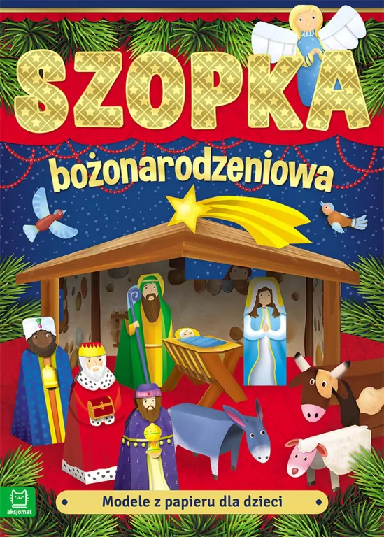 Modele z papieru dla dzieci. Szopka - tantis.pl