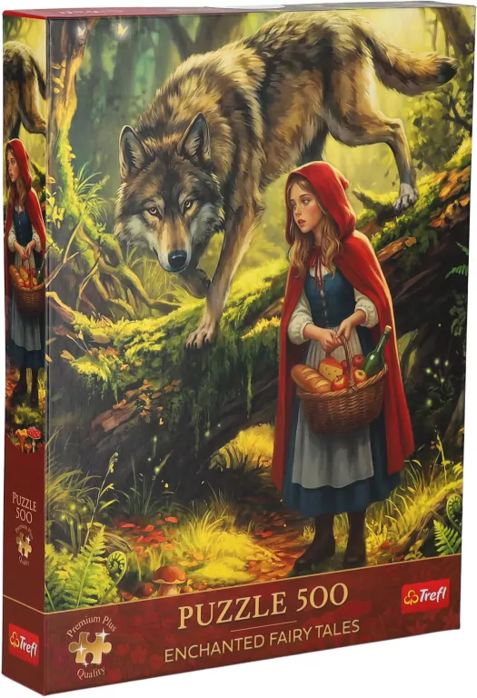 Puzzle 500 Czerwony Kapturek i Wilk TREFL - tantis.pl