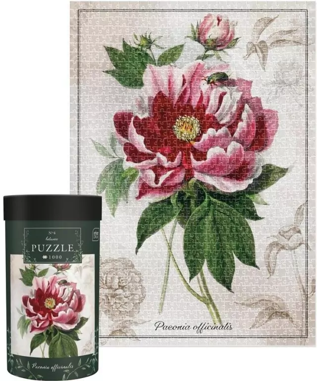 Puzzle 1000 Botanic Peony - tantis.pl