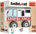 Ambulans. Zabawka drewniana. 61000 - tantis.pl