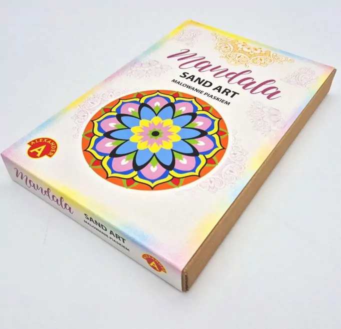 Piaskowe Malowanki Mandala 1 Sand Art - tantis.pl