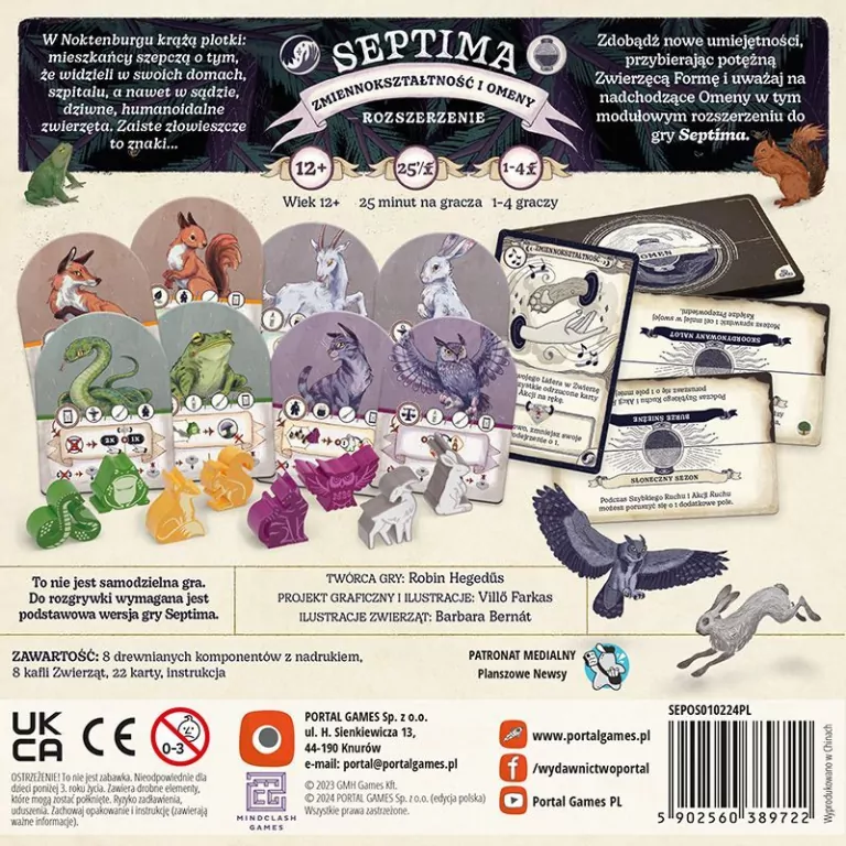 Septima: Zmiennoksztność i Omeny - tantis.pl