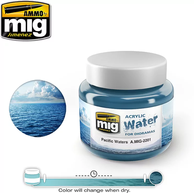 Ammo: Acrylic Water - Pacific Waters (250 ml) - tantis.pl