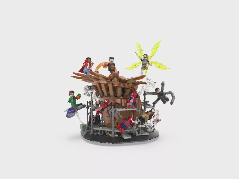 LEGO® Super Heroes Marvel. Ostateczne starcie Spider-Mana. 76261 - tantis.pl