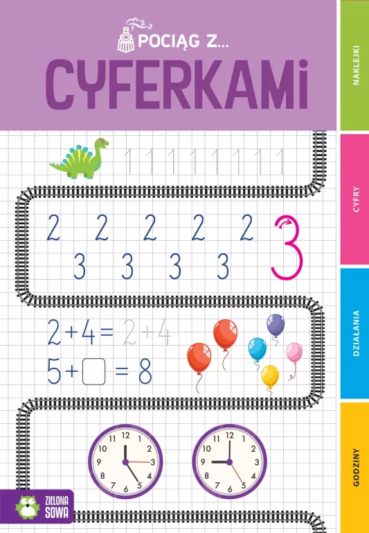 Pociąg z cyferkami - tantis.pl