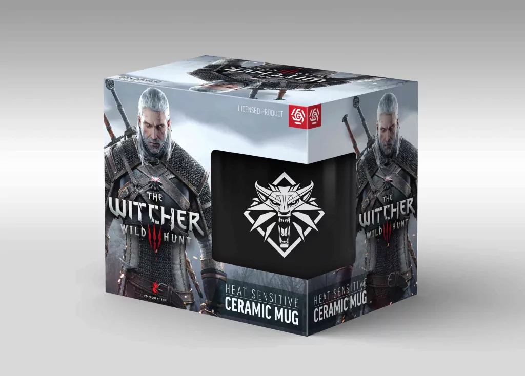Kubek termoaktywny. The Witcher 3 - tantis.pl
