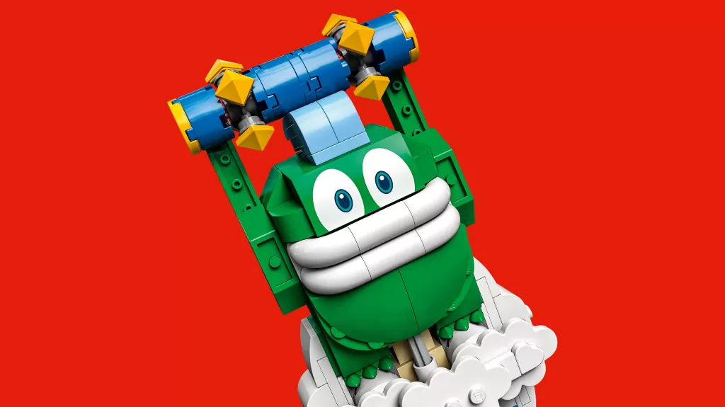 LEGO® Super Mario. Big Spike i chmury — zestaw rozszerzający. 71409 - tantis.pl