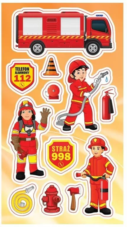 Naklejki Strażacy - tantis.pl