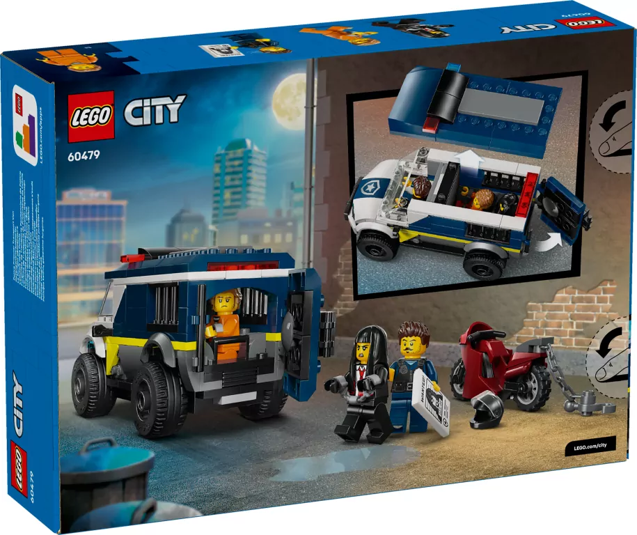 LEGO® City.  Furgonetka policyjnego konwoju 60479 - tantis.pl