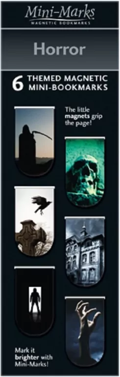 Zakładki magnetyczne. Horror 6 szt. - tantis.pl