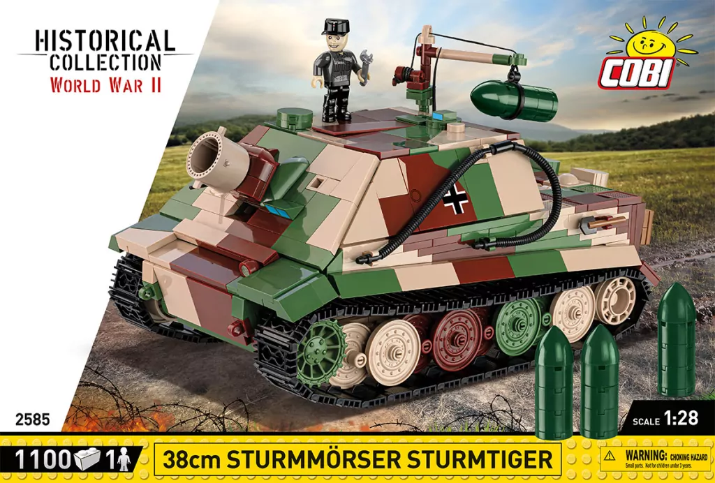 Cobi. Historical Collection 38cm Sturmmrser Sturmtiger - tantis.pl