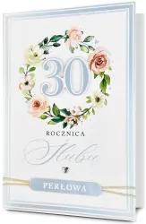 Karnet Rocznica ślubu 30