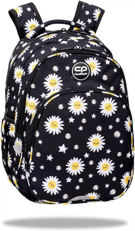 Plecak młodzieżowy Coolpack Base Plus Daisy Black - tantis.pl
