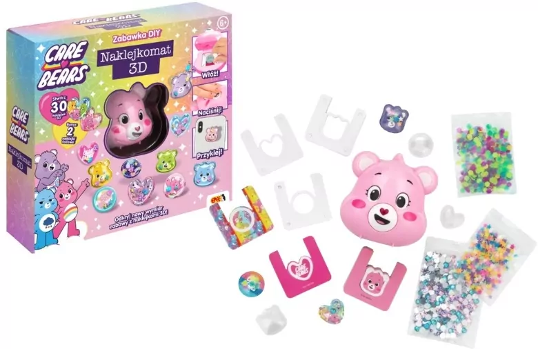 Naklejkomat 3D Care Bears - tantis.pl
