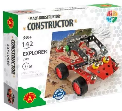 Mały Konstruktor - Explorer 8+ - tantis.pl