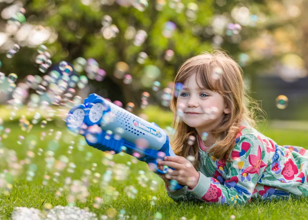 Podwójna wyrzutnia baniek mydlanych - tantis.pl
