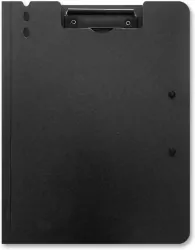 Deska z dwoma klipami, czarna