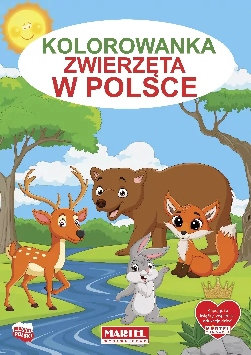 Kolorowanka: Zwierzęta w Polsce - tantis.pl