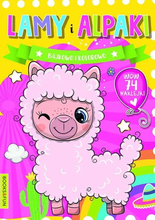 Lamy i Alpaki. Bajkowo i kolorowo - tantis.pl