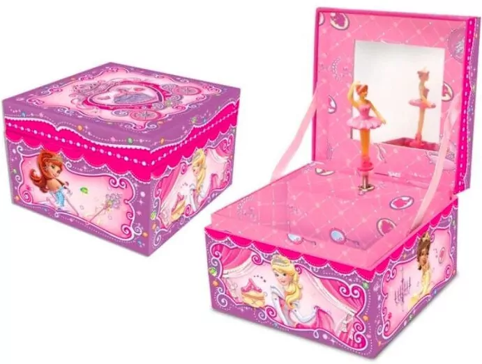 Pozytywka z szufladką Księżniczki - tantis.pl