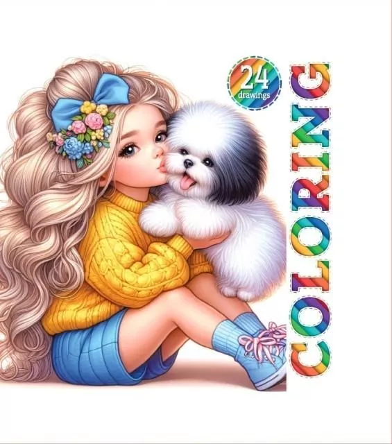 Kolorowanka 120x120 Najlepsi przyjaciele - tantis.pl