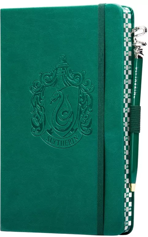 Harry Potter. Slytherin Classic Softcover Journal with Pen - tantis.pl