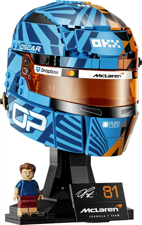 LEGO® Kask Oscar Piastri McLaren Mastercard F1® Team 43017 - tantis.pl
