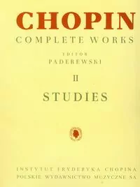 Chopin. Complete works. Etiudy - tantis.pl