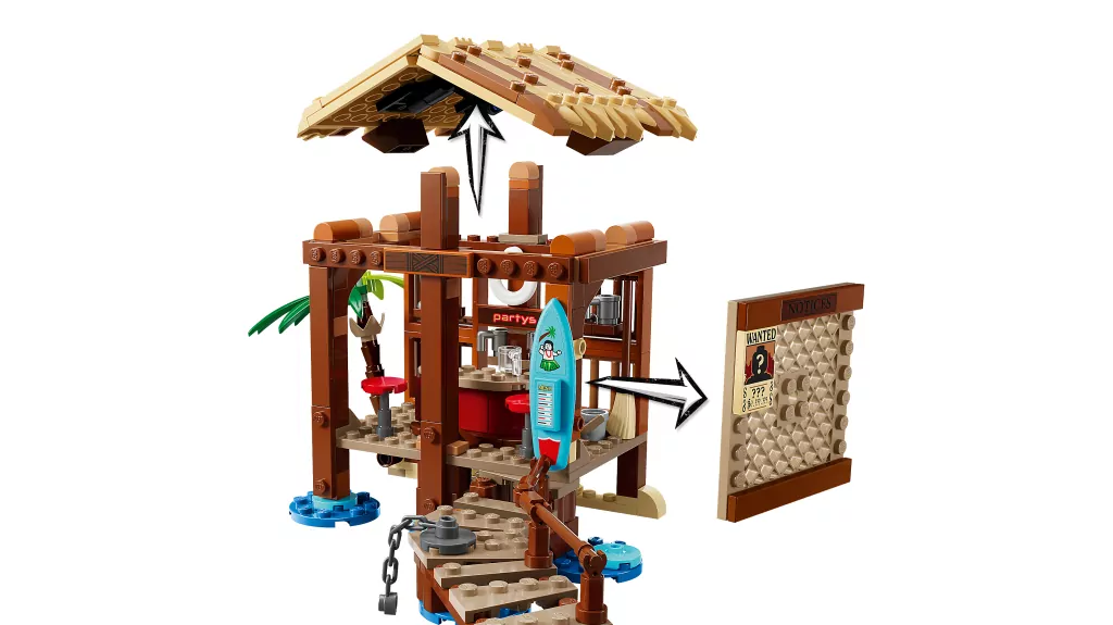 LEGO® One Piece. Chatka w wiosce Fuusha 75636 - tantis.pl