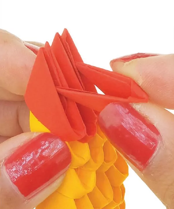 Origami 3D. Kogut - tantis.pl