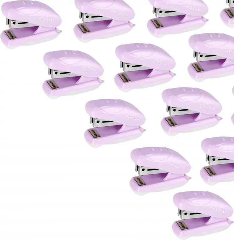 Zszywacz mini STK-300 pastel fioletowy - tantis.pl