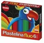Plastelina fluo 6 kolorów. - tantis.pl