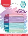 Zakreślacz Fluo Peps, Pastel/brokat 4 kolory - tantis.pl
