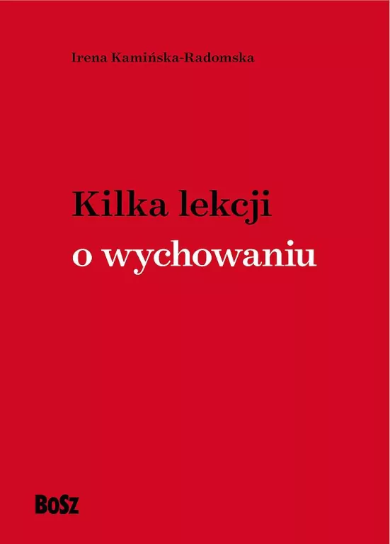 Kilka lekcji o wychowaniu - tantis.pl
