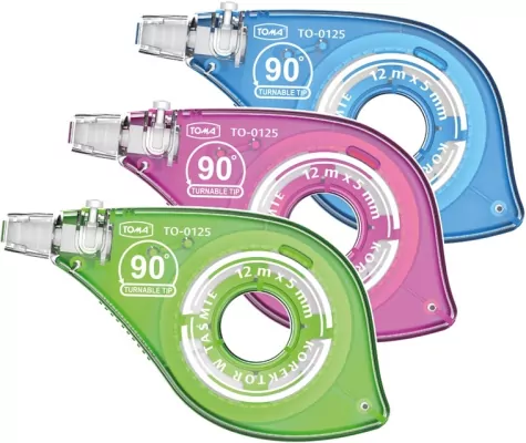 Korektor w taśmie 12m/5mm. Mix 1 szt