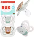 NUK. Perfect Match. Smoczek. 0-6 miesięcy. Miś. Żaba. 2 sztuki - tantis.pl