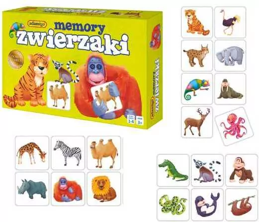 Zwierzaki. Memory mini - tantis.pl