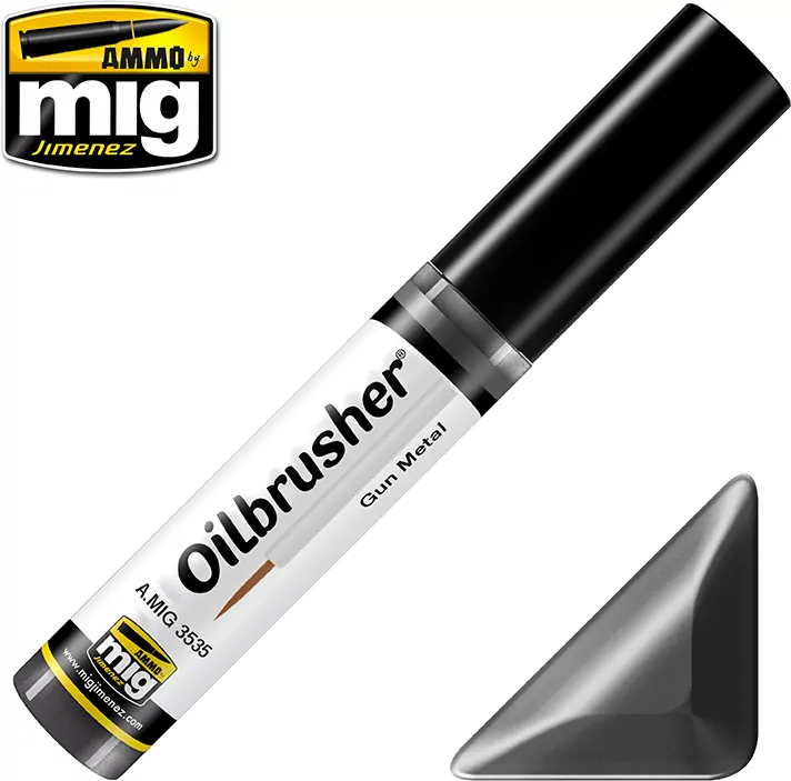 Ammo: Oilbrusher - Gun Metal (10 ml) - tantis.pl