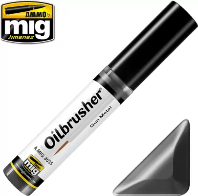 Ammo: Oilbrusher - Gun Metal (10 ml)
