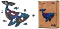 Puzzle drewniane eko 75. Potężny wieloryb - tantis.pl