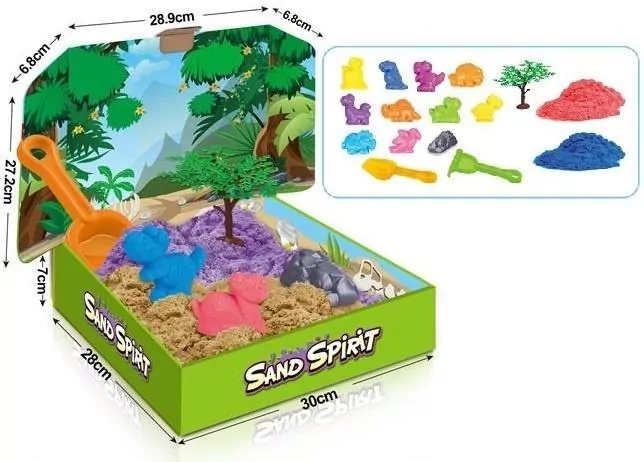 Magiczny piasek z akcesoriami - tantis.pl
