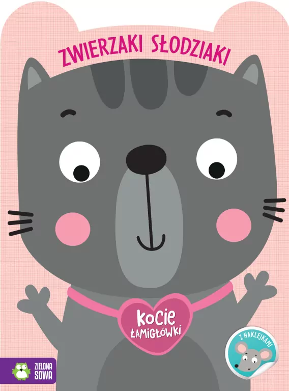 Zwierzaki słodziaki. Kocie łamigłówki - tantis.pl