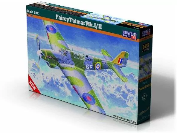 Model samolotu do sklejania Fairey 'Fulmar' Mk.I/II 1:72 - tantis.pl